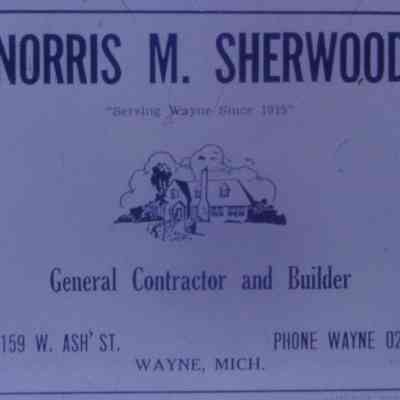 35159 Ash - Norris M. Sherwood General Contrator and builder