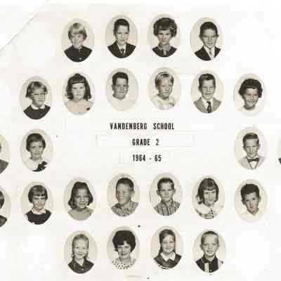 Vandenburg School 2nd grade 1964-65