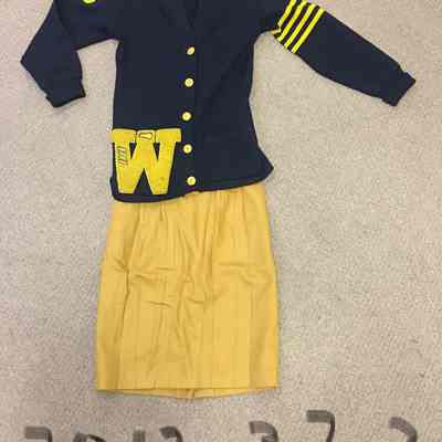 Wayne Memorial Cheerleader Uniform