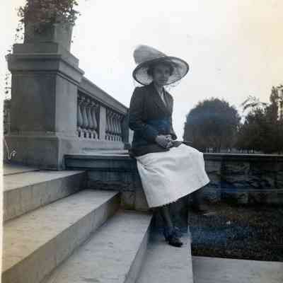 Annabell Erwin at the Waterworks Park in Detroit on Aug. 23, 1912.