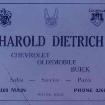 1947 Ad. Chevrolet, Oldsmobile, Buick