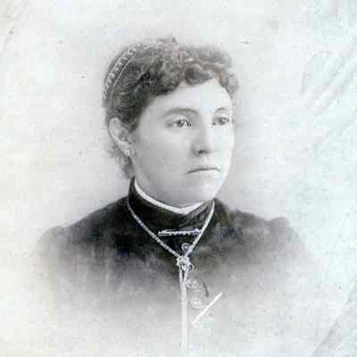 Isabell Stellwagen, wife of George H. Stellwagen.