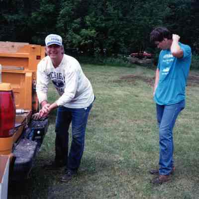 Bill Richards and Gary Clark