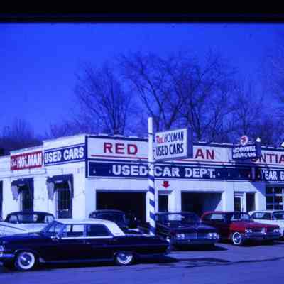 Red Holman Used Car Dealership