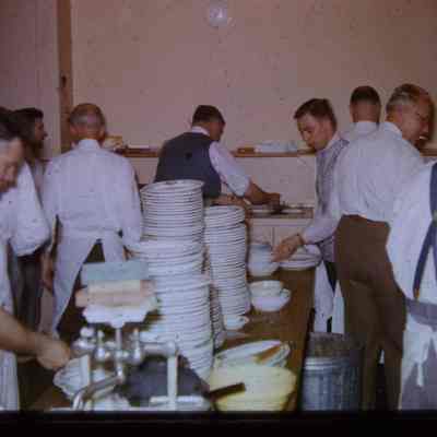 Men Doing Dishes