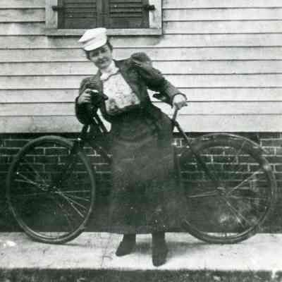 Woman with Bike