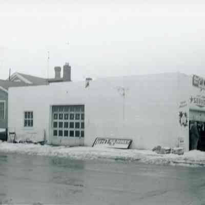 SW corner Biddle and Norris. Car wash