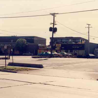 Rear of Michigan Avenue Businesses