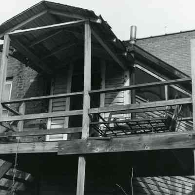 Rear of 3711 Monroe