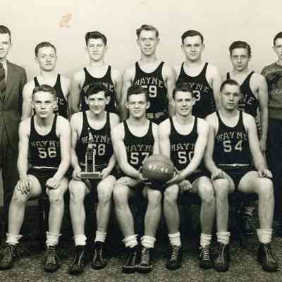 WHS 1934-1935 Basketball Champs