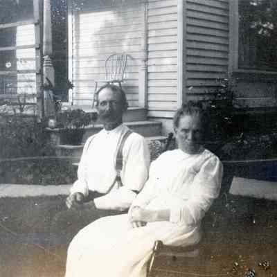 James Martin and Annie Martin on Aug. 25, 1912.