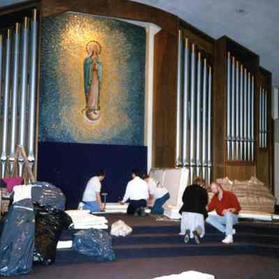 Altar Organ and Mosaic