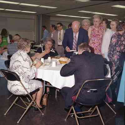 At Ida Doletzky's Retirement Party.
