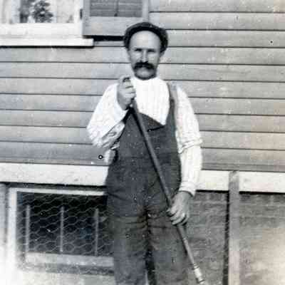 George Roper in East Ruthford, N.J in Spring of 1912.