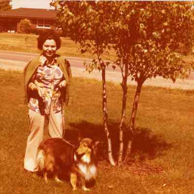 Eileen Lekas on Glenwood Ave.