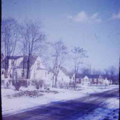 Neighborhood around church