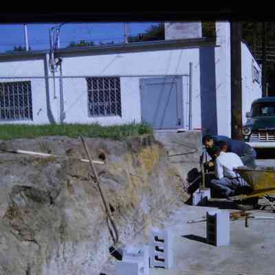 Building a Wall - 1958