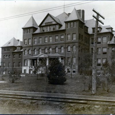 Front of Main poorhouse building Eloise