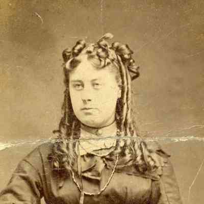 Nancy Lamoreux Denter from 1875, one of the daughters of Mary and John.