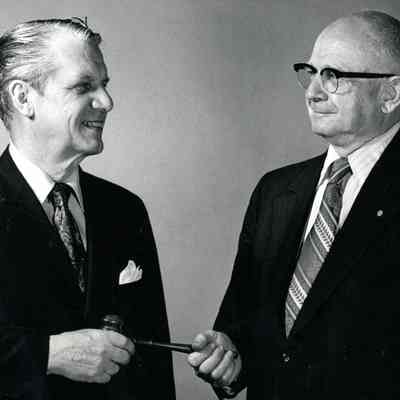 On the left is Norman Stockmeyer