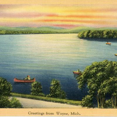Postcard from Wayne, Mich