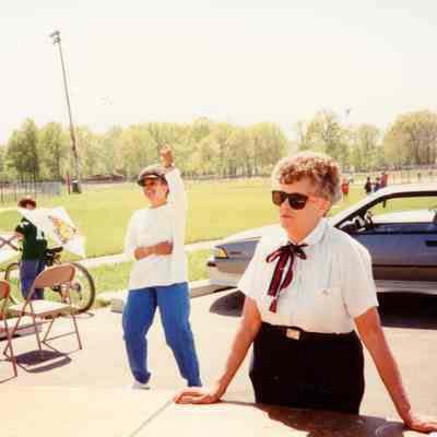 Joyce Pandel (McDonalds) on right