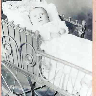 Helen Smith at 3 months and 8 days old.