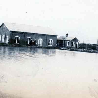 Imperial Oil Company Pipe Line Station and Artificial lake