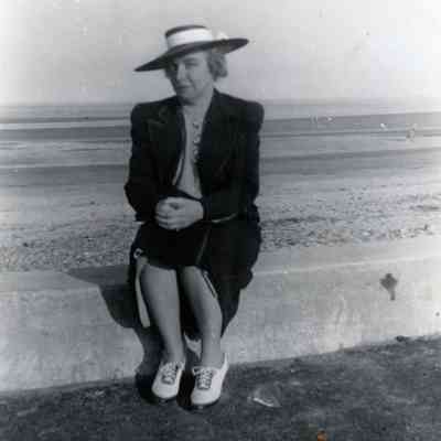 Annabell on Revere Beach in Boston On 07/06/1940.