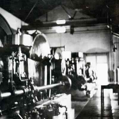 Machinery at the Standard Oil Company Pipe Line Station