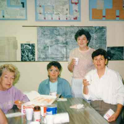 Garden Club Wayne Museum Planting in May of 1989.