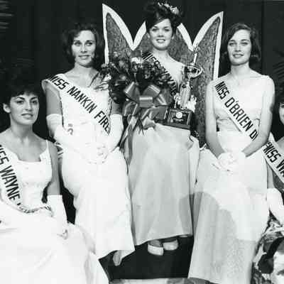 Mimi Sarason, Ilona Cekauskas, Miss Wayne 1965 Ruth Street, Roberta Jo Barrett, Marilyn Campbell