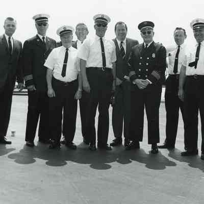 Local Fire Chiefs May 1969.