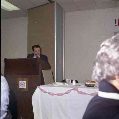 At Ida Doletzky's Retirement Party.
