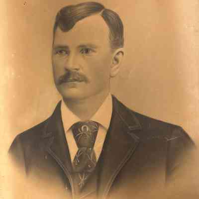 John Fitzgibbons: 67.53.6 16 x 20 enlarged of photo of John Fitzgibbons born 1855 died 1943.