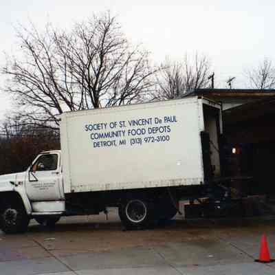 St. Vincent De Paul Food Depot Truck