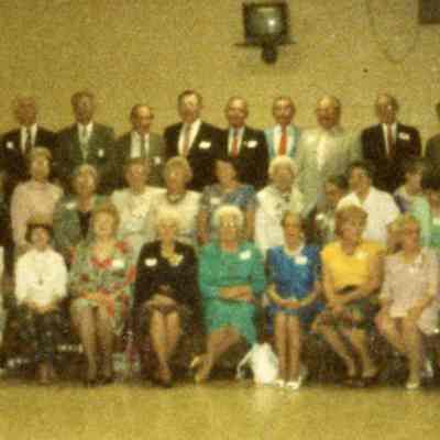 WHS Class of 1939 Reunion in 1989.