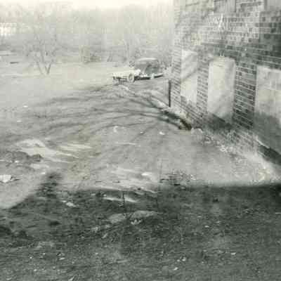 Killins started stone surfacing parking lot on Oct. 15, 1949.