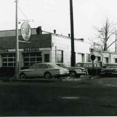1959. Back of Building As seen from Park Street & Washington