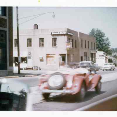 Left side of picture is old Detroit Edison Building on SE corner.