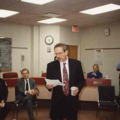 Tim Reynolds, Gordie Harris, Tom Norwood, Mike O'Brien on far right