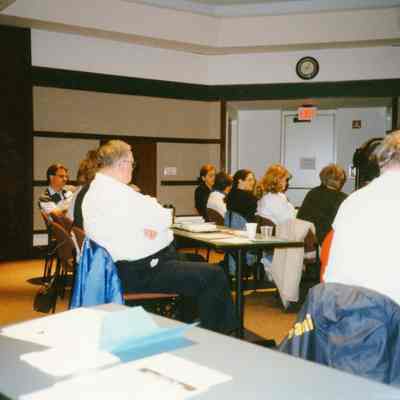 Chamber luncheon at Library