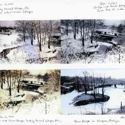 April 1922 flood on Rouge