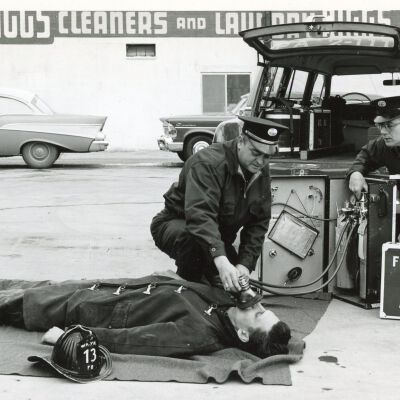 Fire Department Oxygen Demonstration