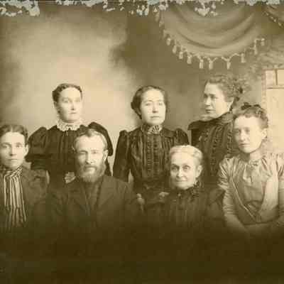 Top Row: Eve, Bernice, Viola Bottom Row: Ella Challette, Mary and Bessie