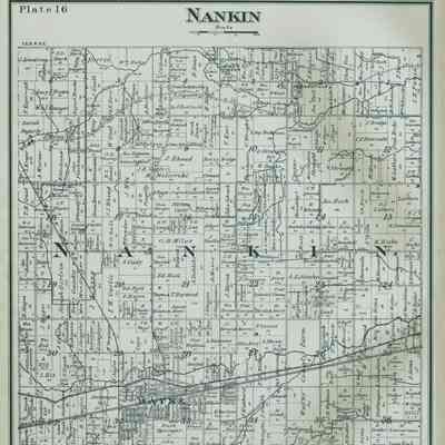 1904 Nankin Township Plat Map