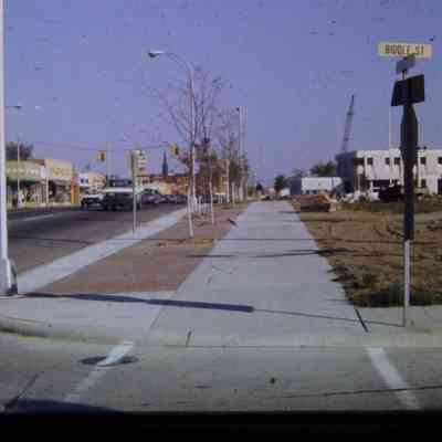 Michigan at Biddle, looking East