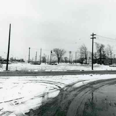 East side of Newberry between Michigan Avenue and Park after Urban Renewal