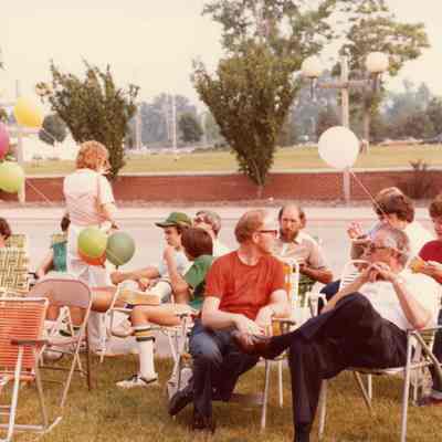 150th Birthday Party of the Church and Ice Cream Social on June 27, 1982.