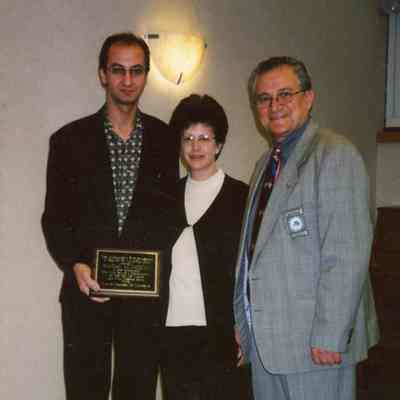 Bashar Alhameid ( who is the owner of the Behive) Gayle and Mayor Al Haidous.